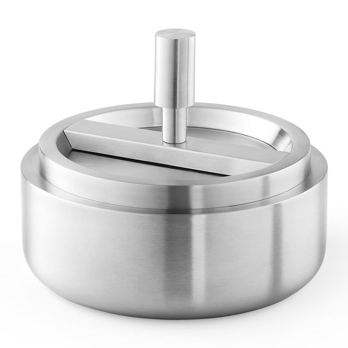 Zack Cenicero De Presión, Acero Inoxidable, Diámetro 13 cm Zack Cenicero De Presión, Acero Inoxidable, Diámetro 13 cm